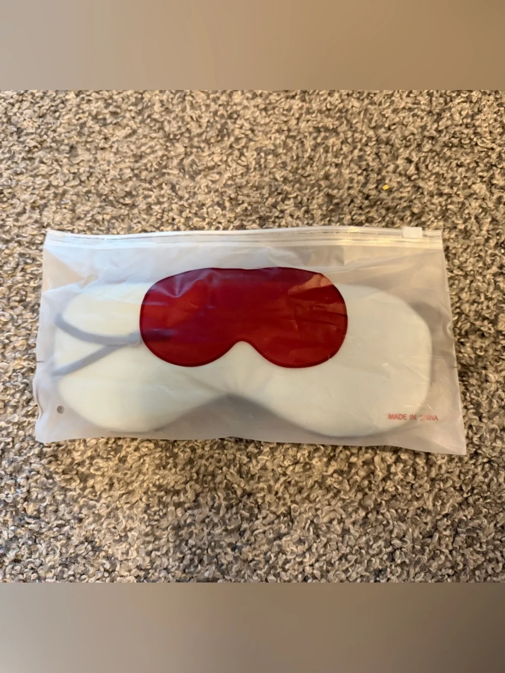 Soft Pink Sleep Mask